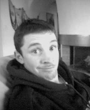 Christophe qui fait la grimace